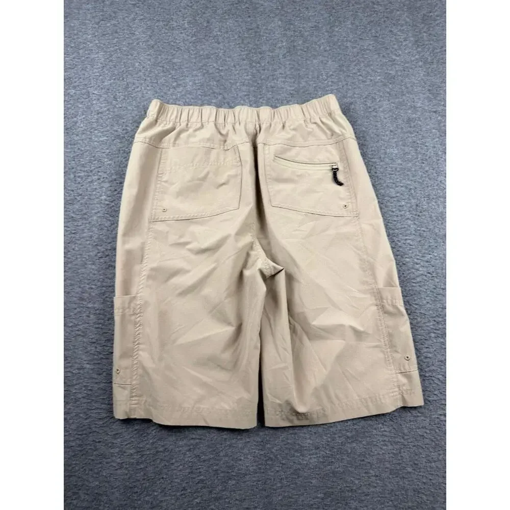 Magellan Boy's Beige Half‎ Pants Elastic Waist Casual Shorts Size XL (18-20)